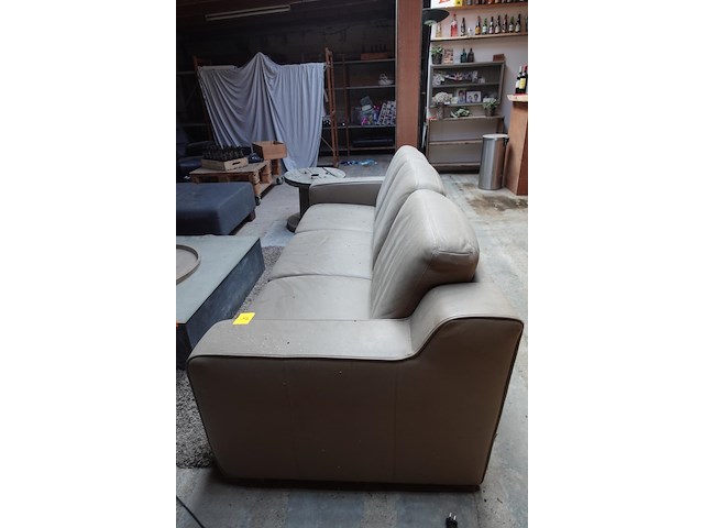 Lederen zetel - afbeelding 2 van  3