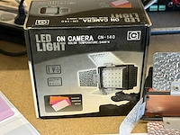 Ledlamp voor camera - afbeelding 2 van  2