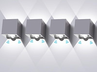 Ledmo led-wandlampen met bewegingsmelder (4 stuks)