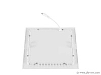 Led.paneel . inbouw vierkant . 12w . 6500k . koud wit (x40) - afbeelding 2 van  4