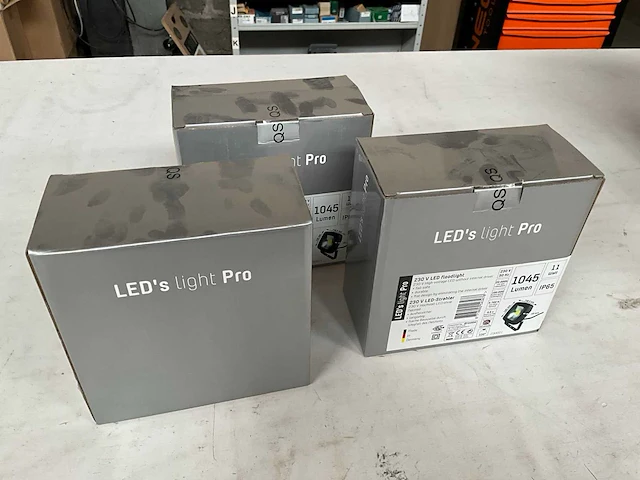 Led’s light pro bouwlamp 230v 1045 lumen (3x) - afbeelding 4 van  4