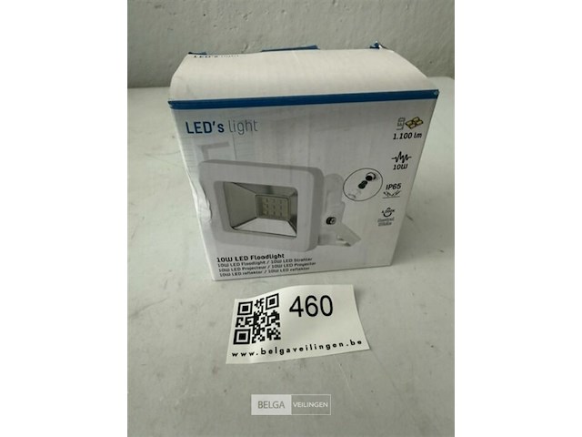 Ledstraler 10w 1100 lumen - afbeelding 2 van  3