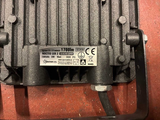 Ledstraler 20w 3000k (16x) - afbeelding 3 van  3