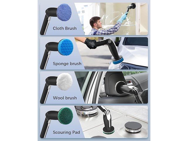 Leebein spin scrubber - afbeelding 3 van  4