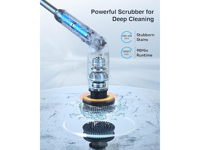 Leebein spin scrubber - afbeelding 4 van  4