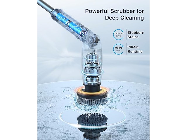 Leebein spin scrubber - afbeelding 3 van  4