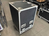 Leeg geveerde binnenrek flightcase - afbeelding 1 van  1