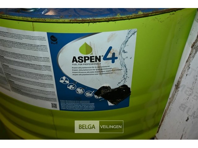 Leeg metalen olievat - afbeelding 5 van  5