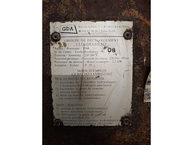 Leegdraai-unit - afbeelding 2 van  4