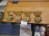 Leeuwenpoten in massief koper - afbeelding 1 van  1