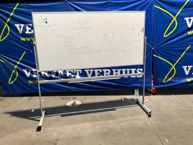 Legamaster verrijdbaar whiteboard - afbeelding 1 van  5