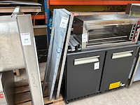 Legborden rvs (4x)