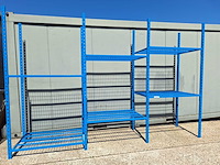 Legbordstelling 3 vakken 3,9m lengte 80x250cm - afbeelding 1 van  4