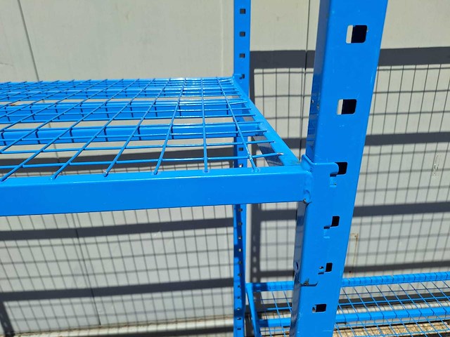 Legbordstelling 3 vakken 3,9m lengte 80x250cm - afbeelding 2 van  4