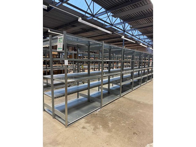 Legbordstelling 6,5m lengte 50x250cm - afbeelding 1 van  4