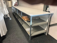 Legbordstelling met formica houten bovenblad - afbeelding 1 van  10