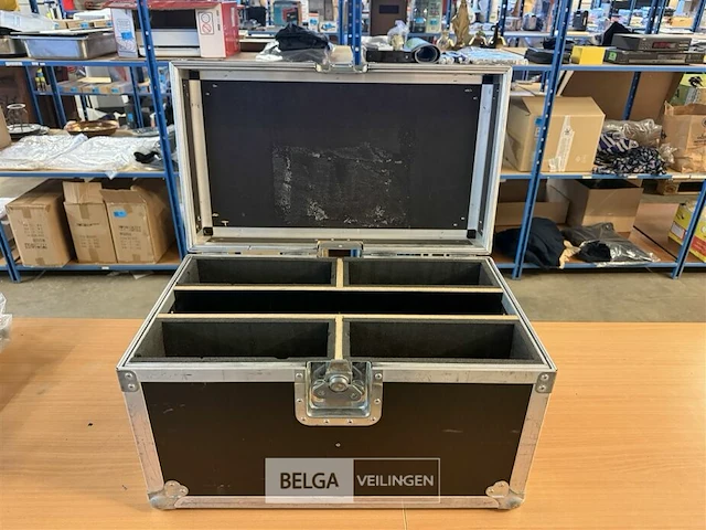 Lege flightcase tri-par - afbeelding 2 van  5