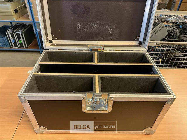 Lege flightcase tri-par - afbeelding 2 van  7