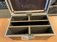 Lege flightcase tri-par - afbeelding 3 van  7