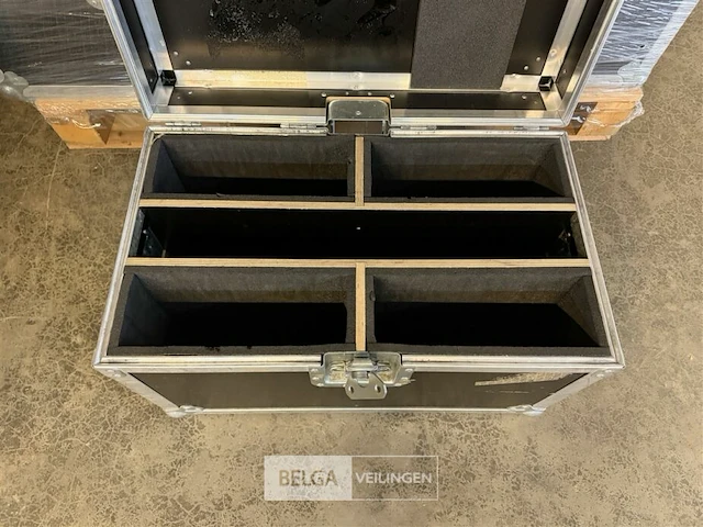 Lege flightcase tri-par - afbeelding 2 van  5