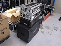 Lege flightcase (x4) - afbeelding 3 van  5