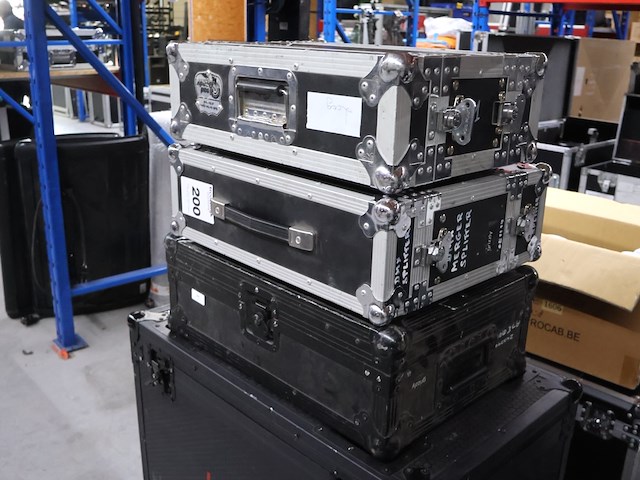 Lege flightcase (x4) - afbeelding 5 van  5