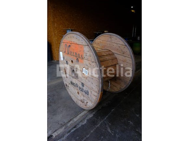 Lege houten trommel - afbeelding 2 van  8
