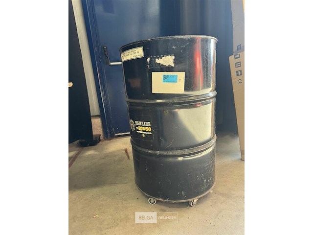 Lege olieton 200 l op wielen - afbeelding 1 van  5