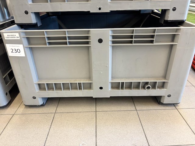 Lege pvc opbergbak - afbeelding 1 van  1