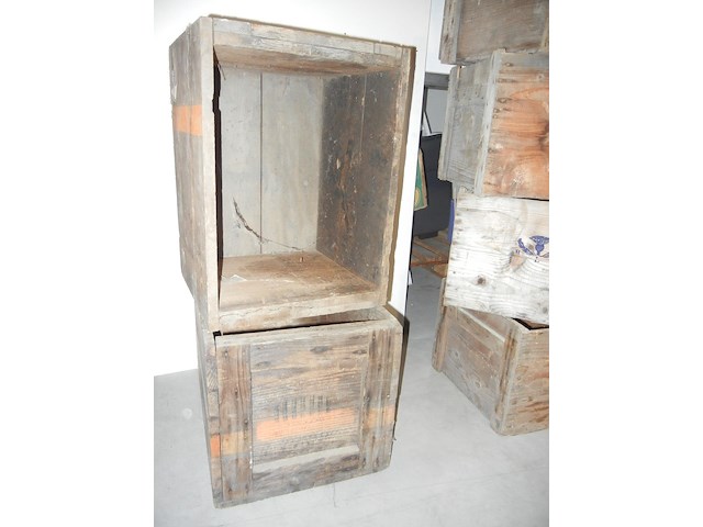 Legerkisten x 2 gedateerd 03/53 - afbeelding 1 van  3