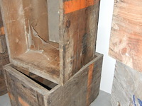 Legerkisten x 2 gedateerd 03/53 - afbeelding 2 van  3