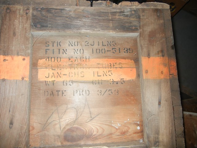 Legerkisten x 2 gedateerd 03/53 - afbeelding 3 van  3