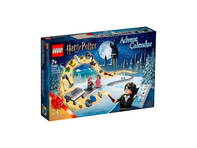 Lego - adventskalender met 24 cadeautjes - harry potter - afbeelding 1 van  4
