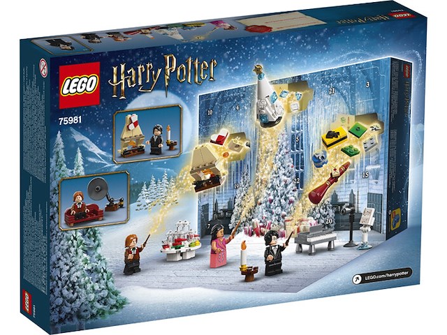 Lego - adventskalender met 24 cadeautjes - harry potter - afbeelding 2 van  4