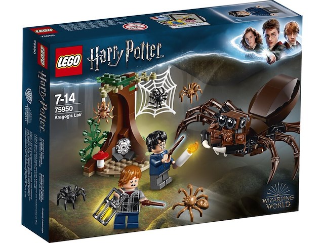 Lego - aragog's lair- harry potter - afbeelding 1 van  5