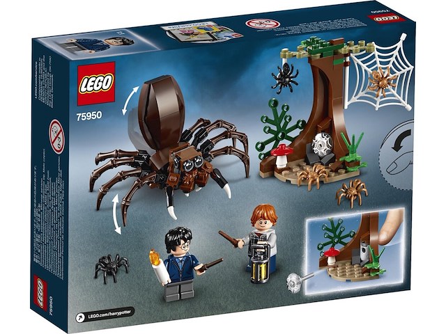 Lego - aragog's lair- harry potter - afbeelding 3 van  5