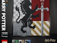Lego - art - hogwarts crests - harry potter - afbeelding 1 van  7