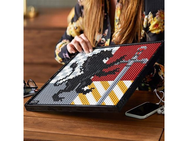 Lego - art - hogwarts crests - harry potter - afbeelding 7 van  7