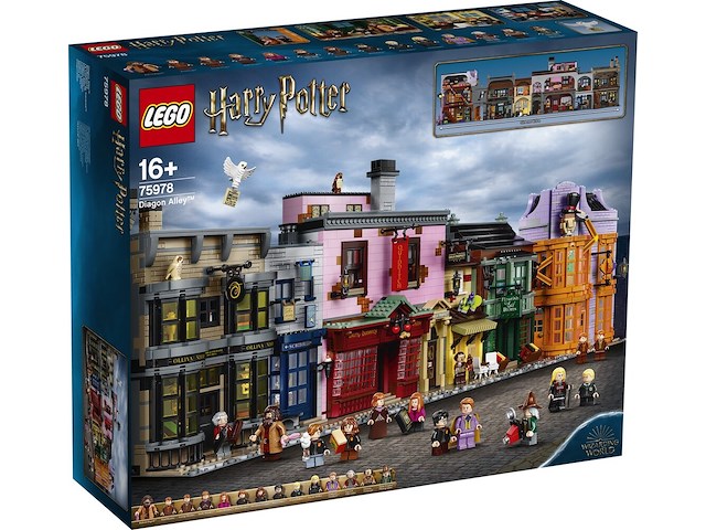 Lego - diagon alley - de wegisweg - harry potter - afbeelding 1 van  7