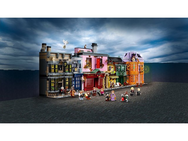 Lego - diagon alley - de wegisweg - harry potter - afbeelding 3 van  7
