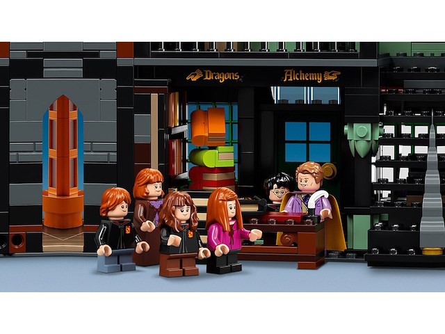 Lego - diagon alley - de wegisweg - harry potter - afbeelding 6 van  7