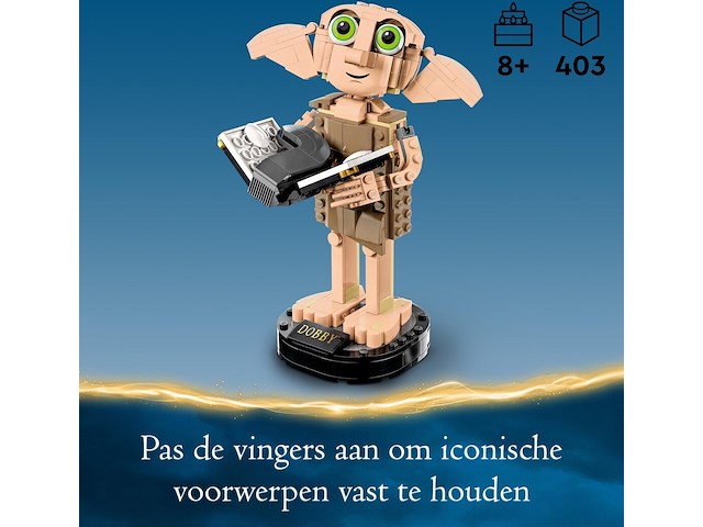 Lego - dobby the house-elf - harry potter - afbeelding 4 van  6