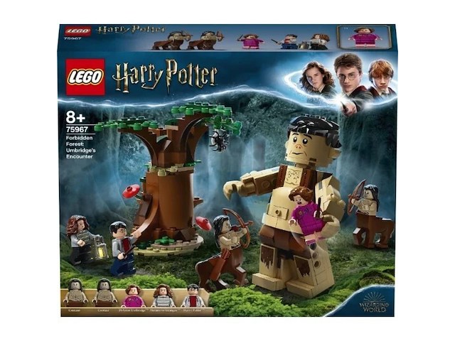 Lego - het verboden bos: omber's ontmoeting met groemp - harry potter - afbeelding 1 van  4