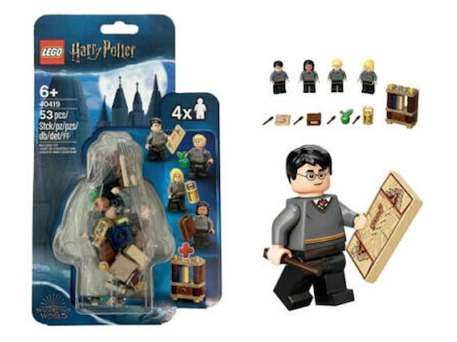 Lego - hogwarts - leerlingen accessoires set - harry potter - afbeelding 3 van  5