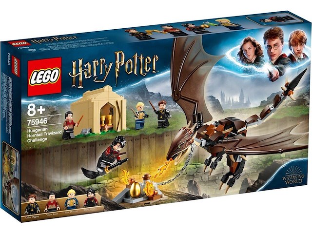 Lego - hungarian horntail triwizard challenge-harry potter - afbeelding 1 van  6