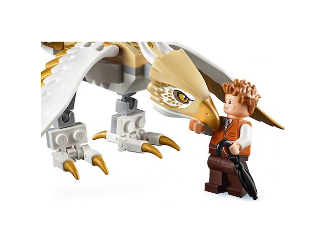 Lego - newt's koffer met magische wezens - harry potter - afbeelding 5 van  6