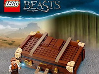 Lego - newt's koffer met magische wezens - harry potter - afbeelding 6 van  6
