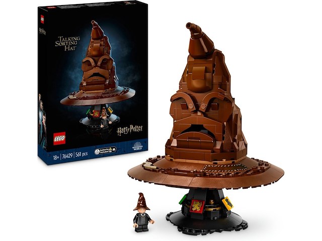 Lego - pratende sorteerhoed - harry potter - afbeelding 2 van  6