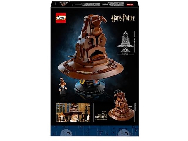 Lego - pratende sorteerhoed - harry potter - afbeelding 3 van  6