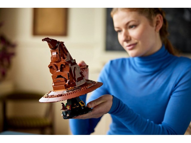 Lego - pratende sorteerhoed - harry potter - afbeelding 4 van  6